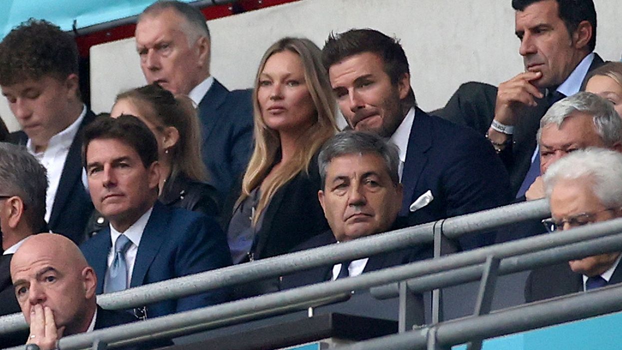 <p>Tom Cruise, Kate Moss and David Beckham among those at the final</p>