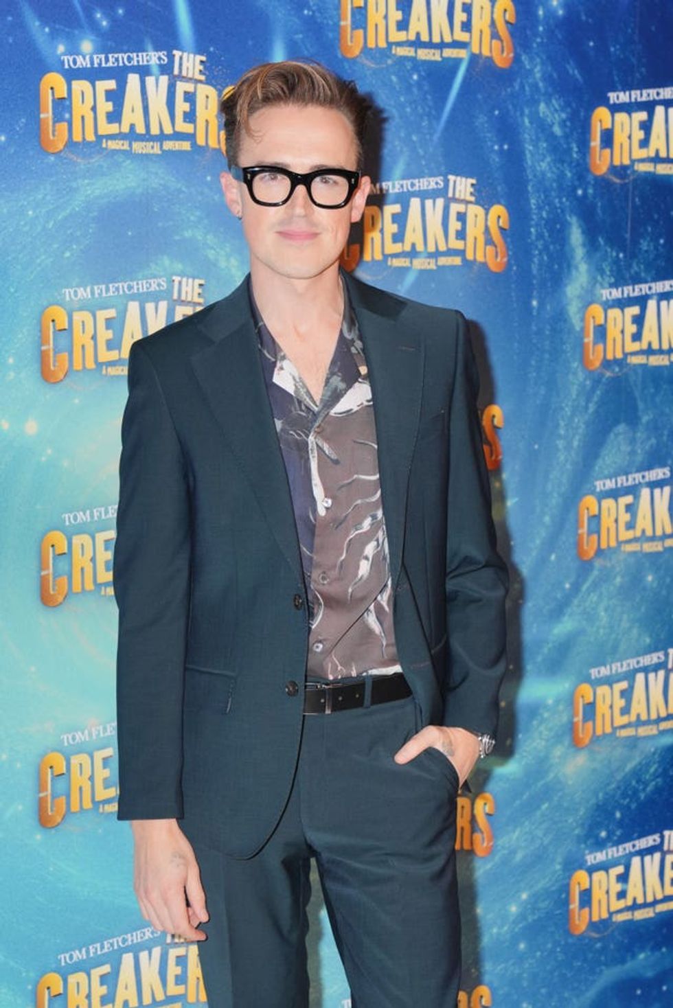 Tom Fletcher at The Creakers gala performance in London