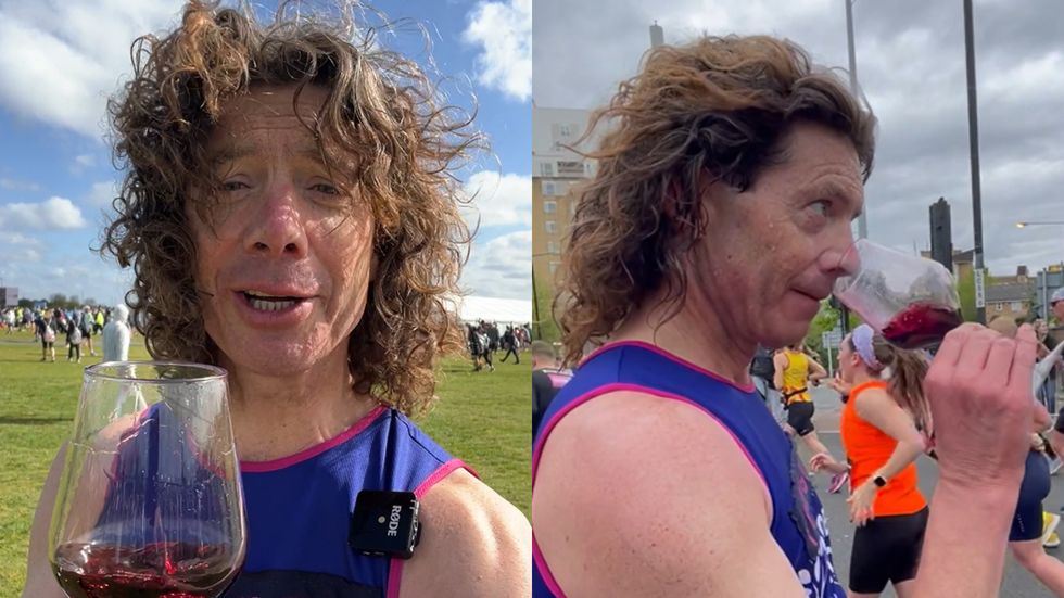 London Marathon runner ‘honoured’ after wine challenge goes viral