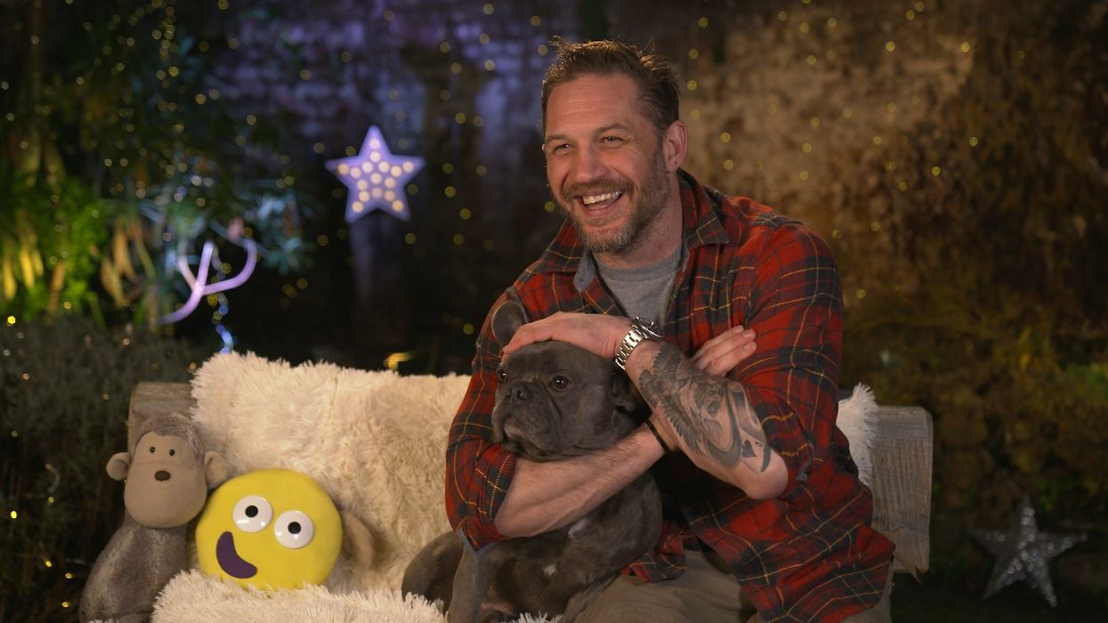 Tom Hardy will return to CBeebies Bedtime Stories on Christmas Eve and Christmas Day (BBC/PA)