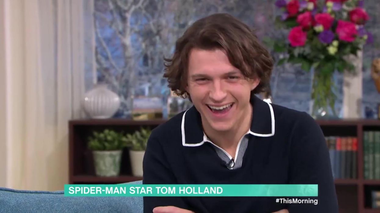 Tom Holland flustered after This Morning host's 'weird' confession