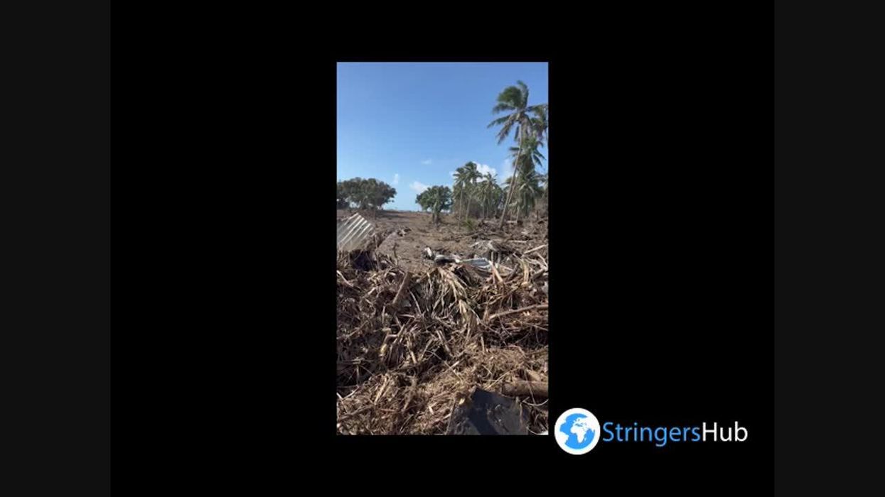 Conspiracy theorists think that a 'secret kinetic weapon' caused the Tonga tsunami