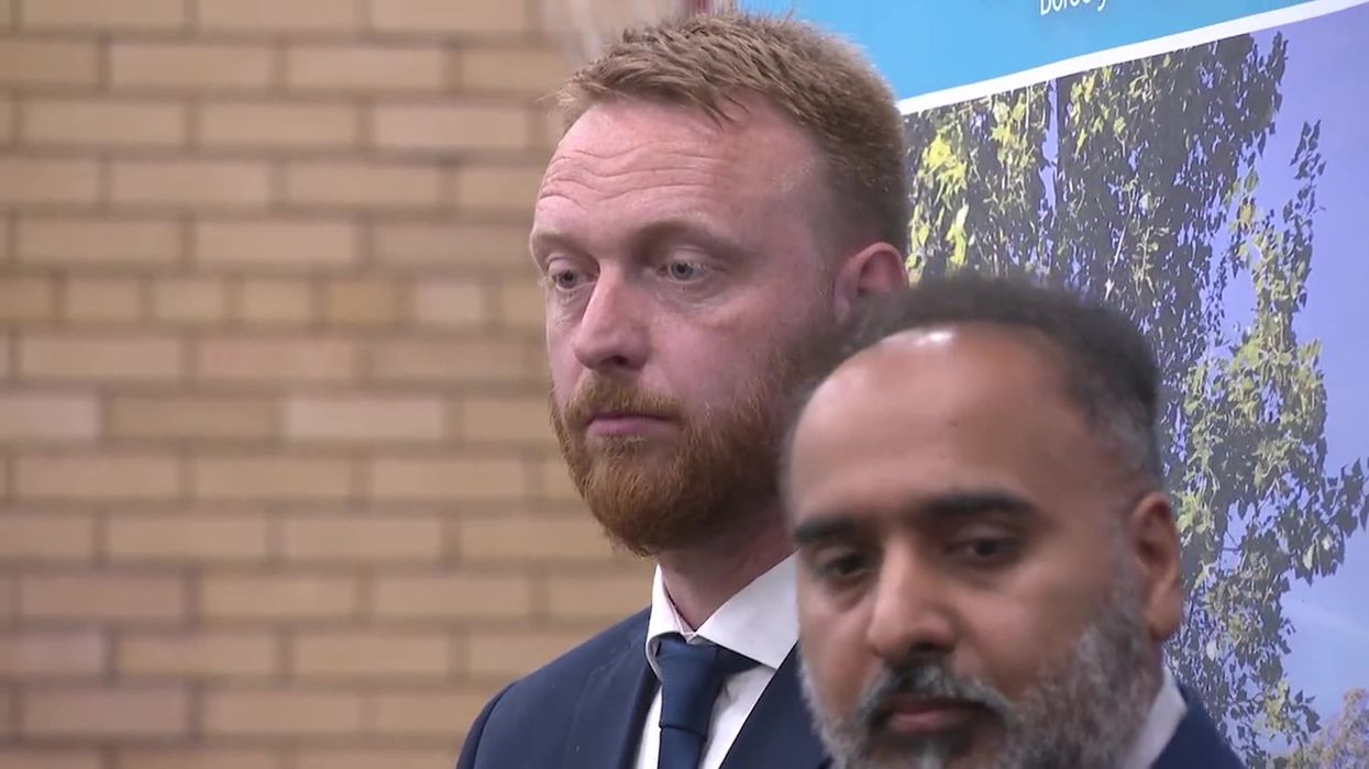 Controversial Tory candidate walks out of counting hall after losing byelection