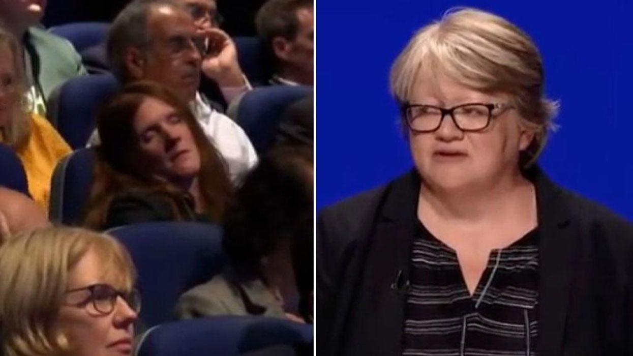 Tories appeared to fall asleep during Therese Coffey's speech and people found it astonishing