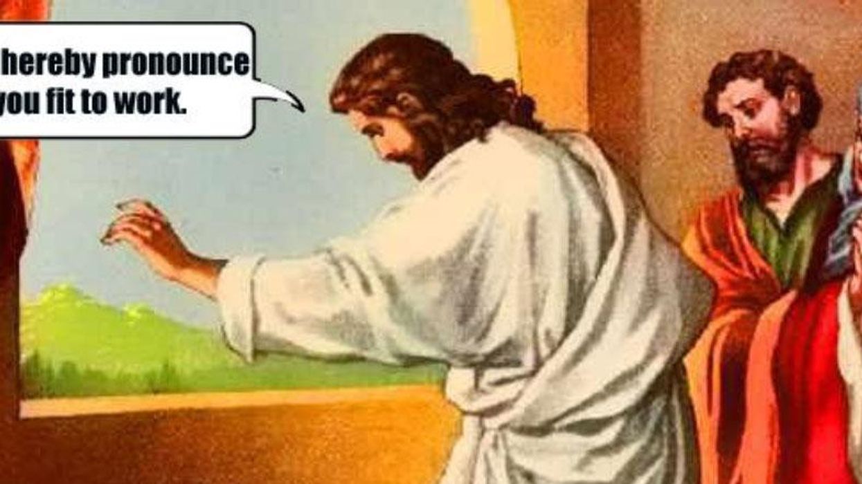 Tory_Jesus on Twitter brilliantly imagines Christ as a compassion-free modern Conservative