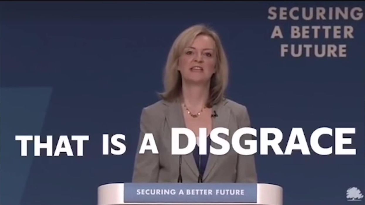 'Sheep or leader' sign spotted in Tory MP's house during media interviews