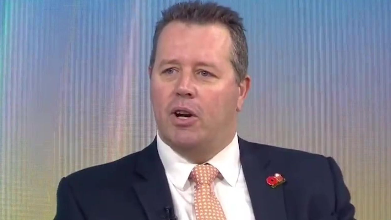 Tory minister jokes 'little man in China' listens in on phone calls with his wife