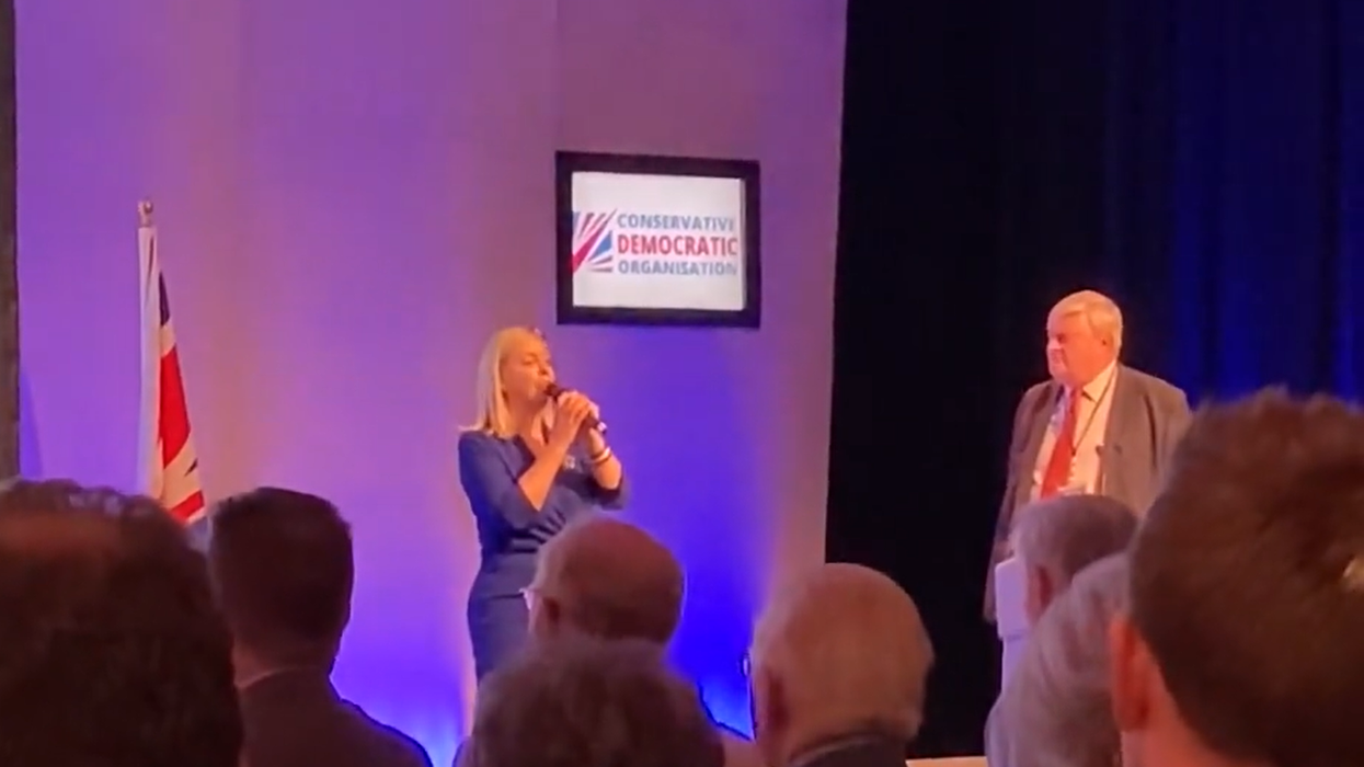 The Conservative Democratic Organisation conference got off to a weird start