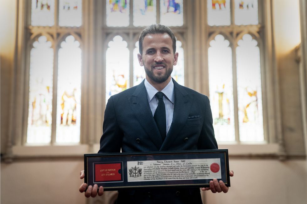 Harry Kane ‘extremely grateful to London’ after receiving freedom of city