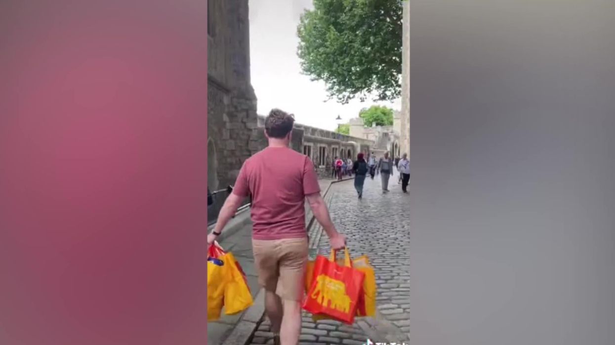 Guy who lives in the Tower of London documents challenge of everyday tasks