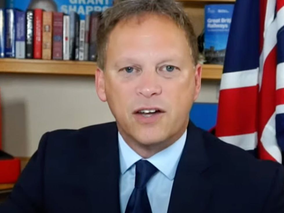 Transport secretary Grant Shapps