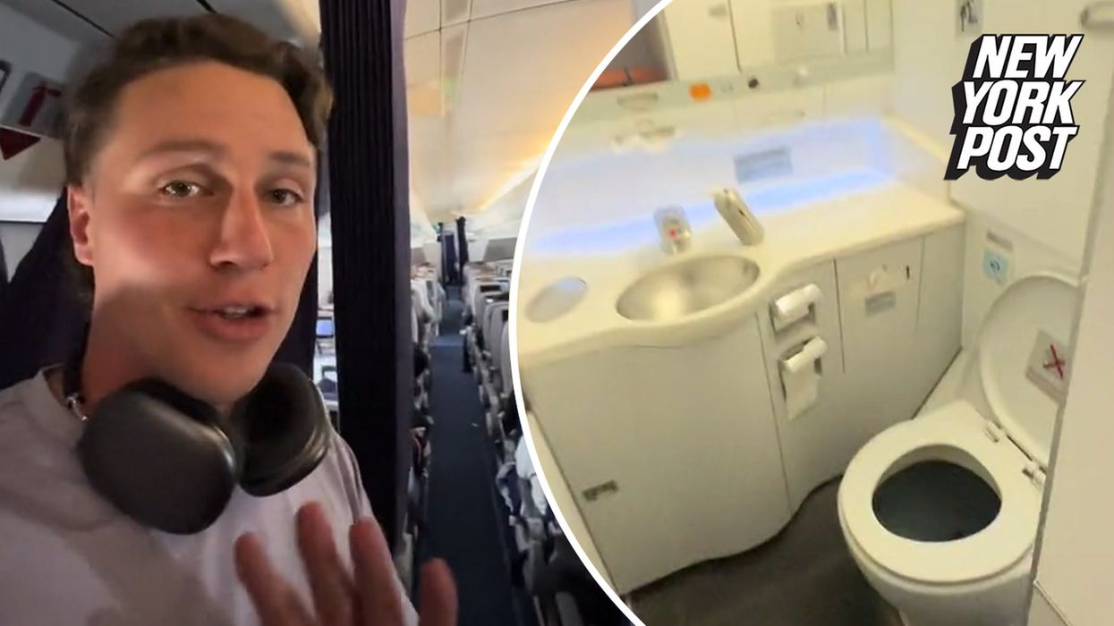 Plane passenger stuns TikTok by discovering secret toilet on flight