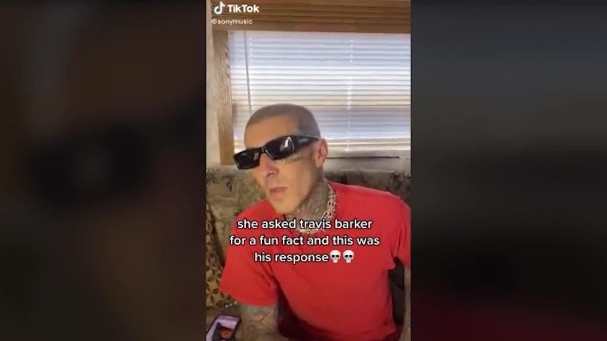 Travis Barker thinks he and Kourtney Kardashian invented 'edging'