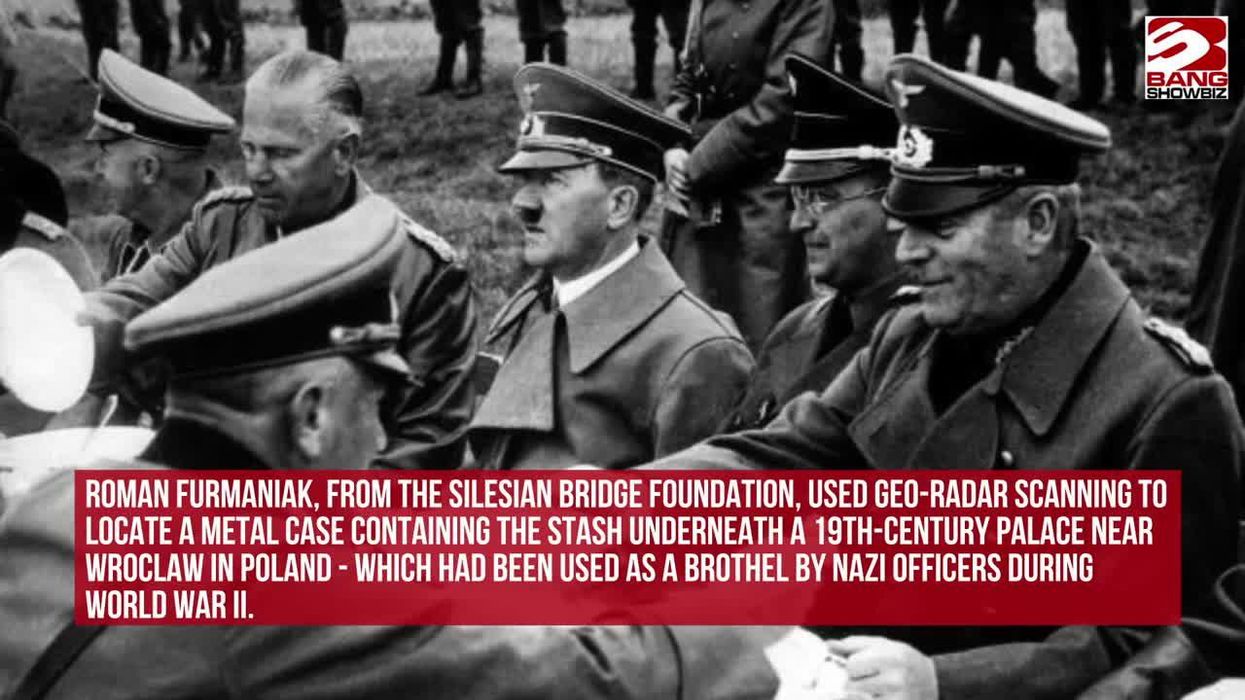 Treasure map sparks massive search for $12m of Nazi gold