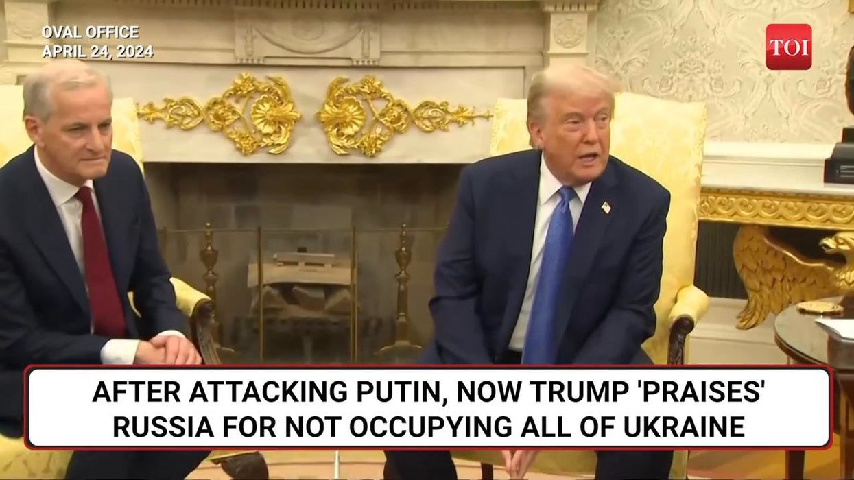 Trump reacts after message to Putin turns into a meme