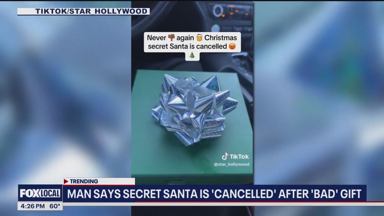 Man gets fired for sharing his reaction to Secret Santa gift on TikTok
