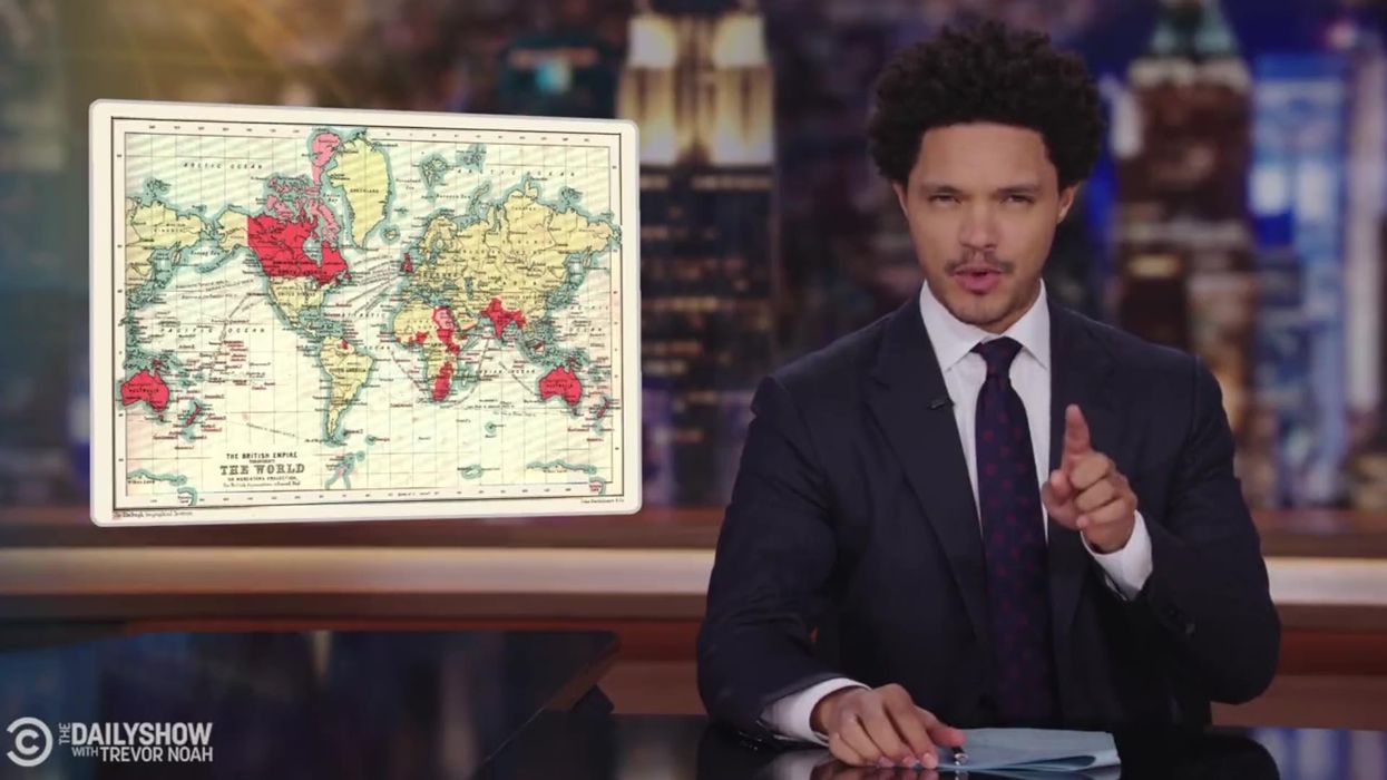 Trevor Noah applauded for explaining why some nations aren't mourning the Queen's death