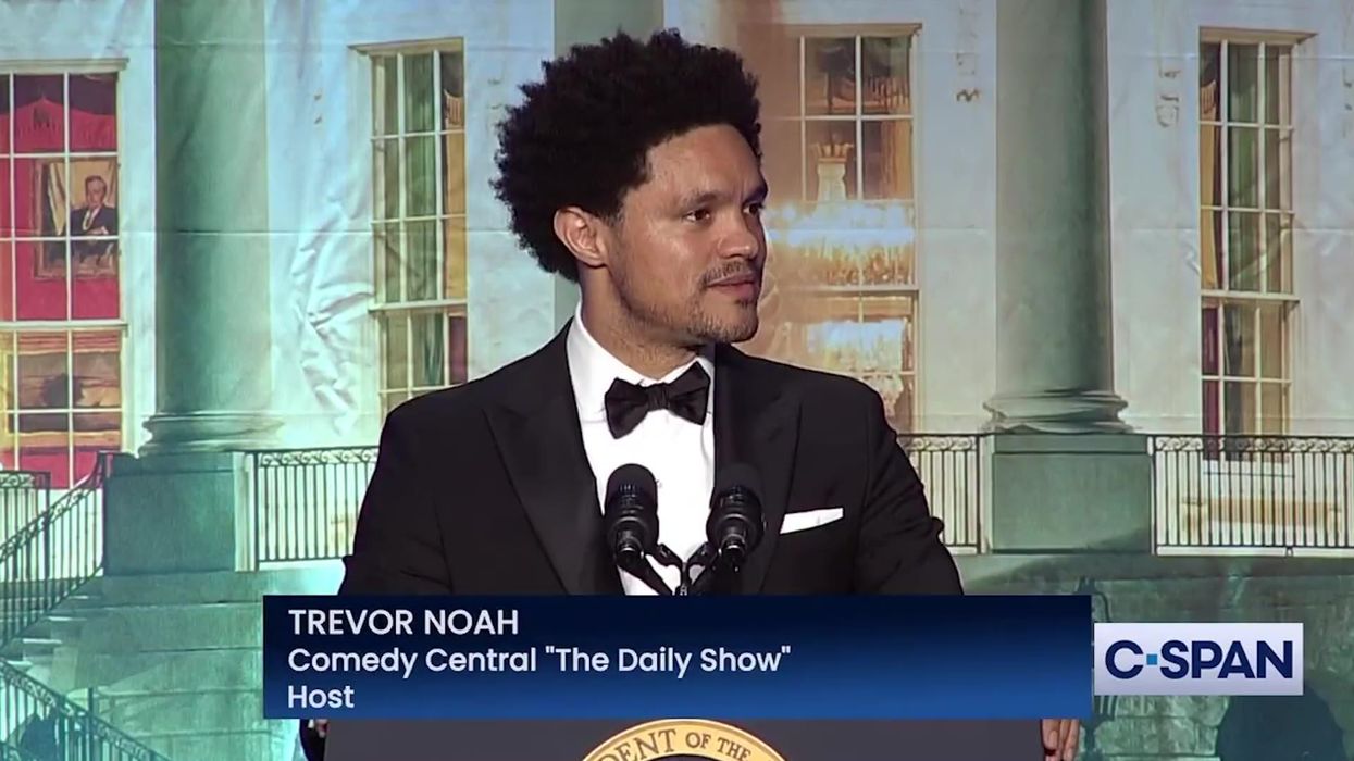 Trevor Noah praised for 'powerful' closing words at Correspondents