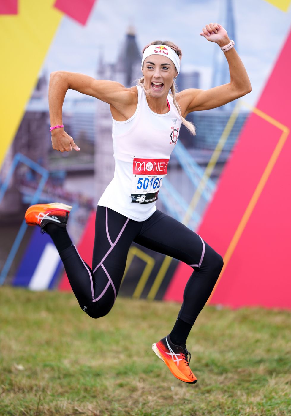 Triathlete Lucy Charles-Barclay also took part (John Walton/PA)