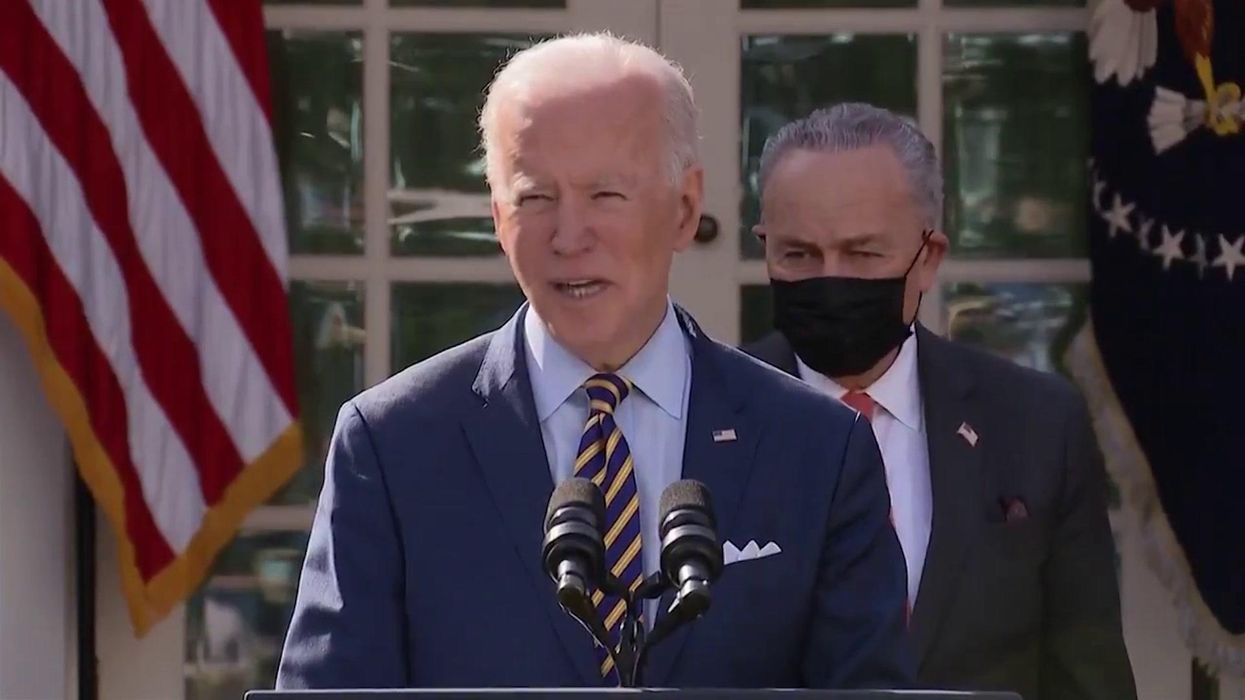 Is Biden subtweeting Liz Truss over her love of trickle-down economics?