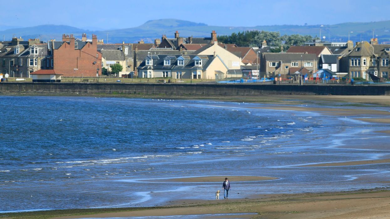 Troon beach