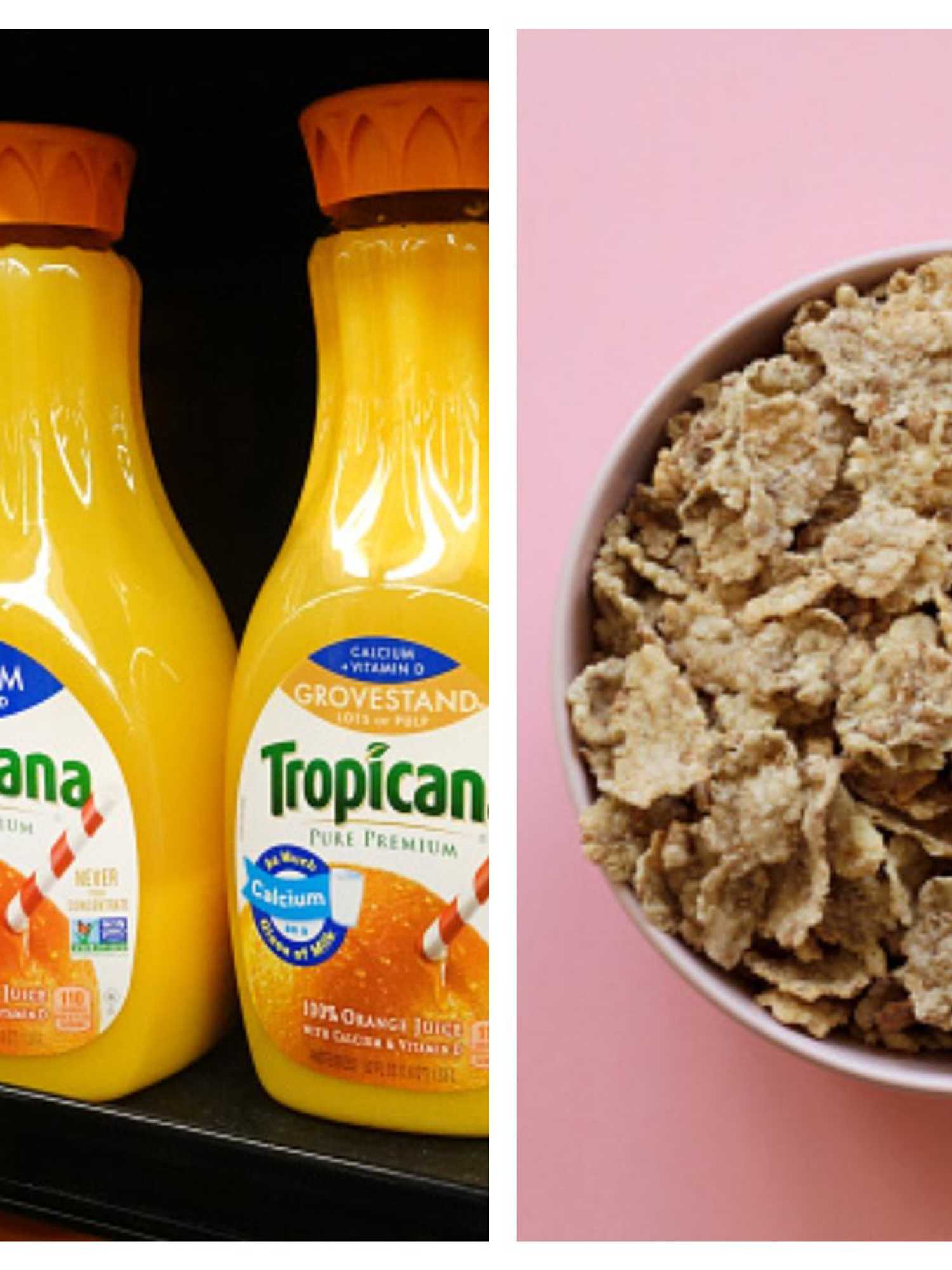 Tropicana teases new cereal that uses orange juice instead of milk