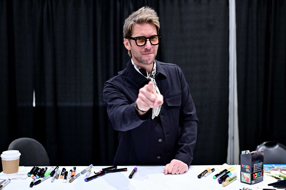 Troy Baker attends New York Comic Con 2025 at The Jacob K. Javits Convention Center on October 12, 2025 in New York City