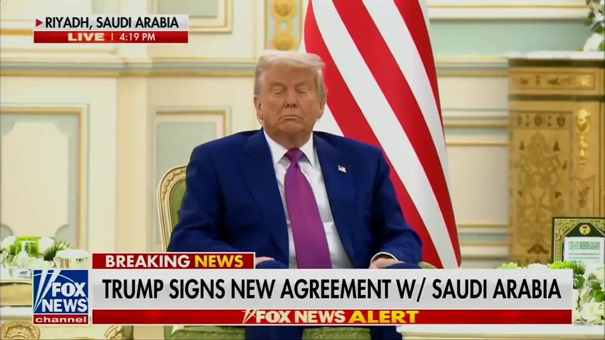 'Sleepy Donald': Trump accused of 'falling asleep' during Saudi Arabia visit