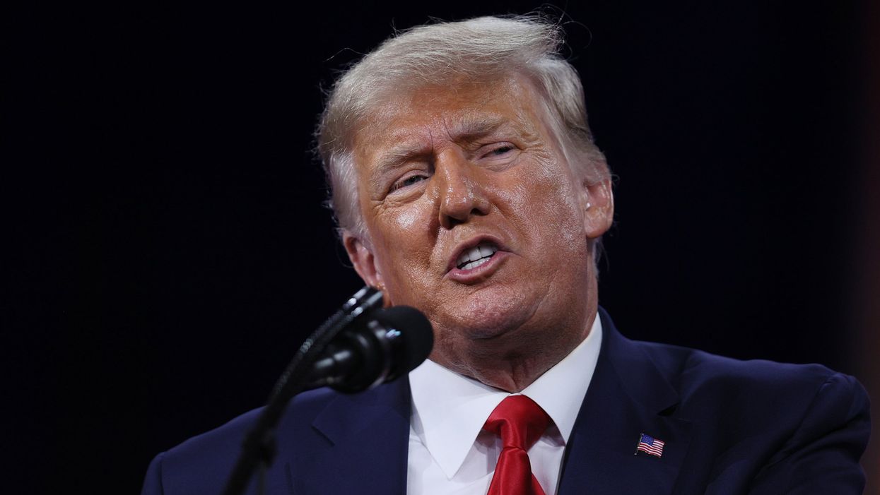 <p>Trump addressed the “Losers of the world” in his Father’s Day message</p>