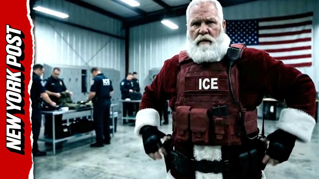 ICE rope in Santa in latest 'disgusting' AI video