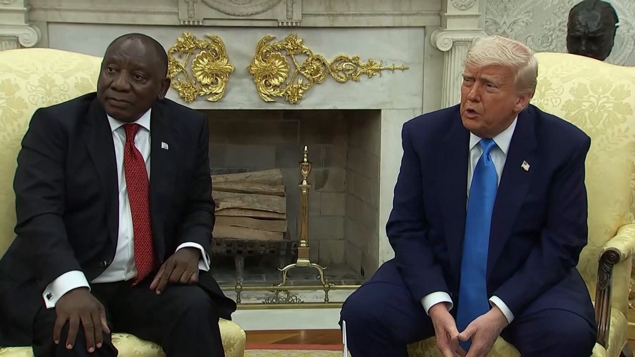 Trump ambushes South African President in latest Oval Office showdown