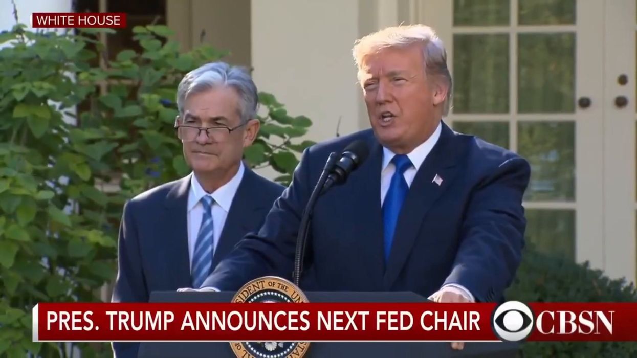 Trump appears to blame Biden for federal chair Powell - forgetting he appointed him himself