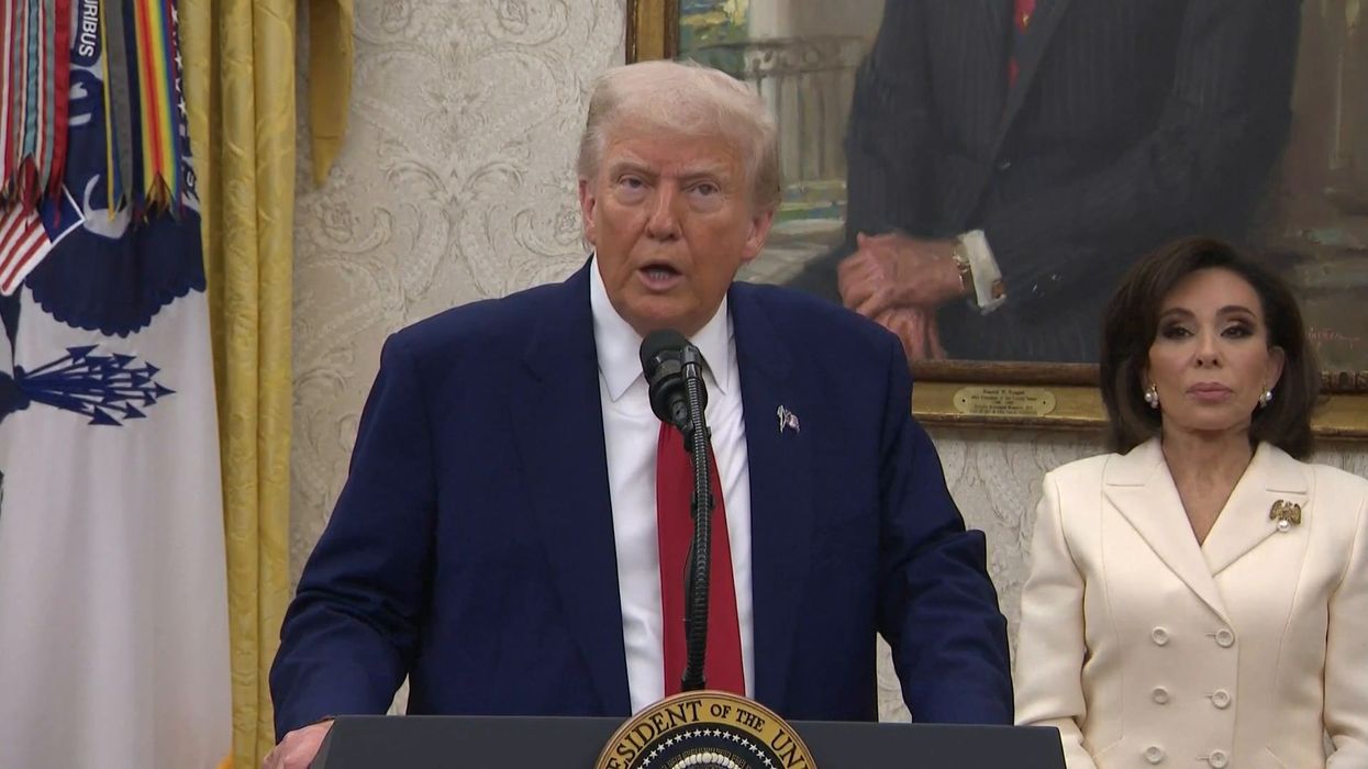 Trump has a meltdown and hits out at 'nasty' question on his 'TACO trade' nickname