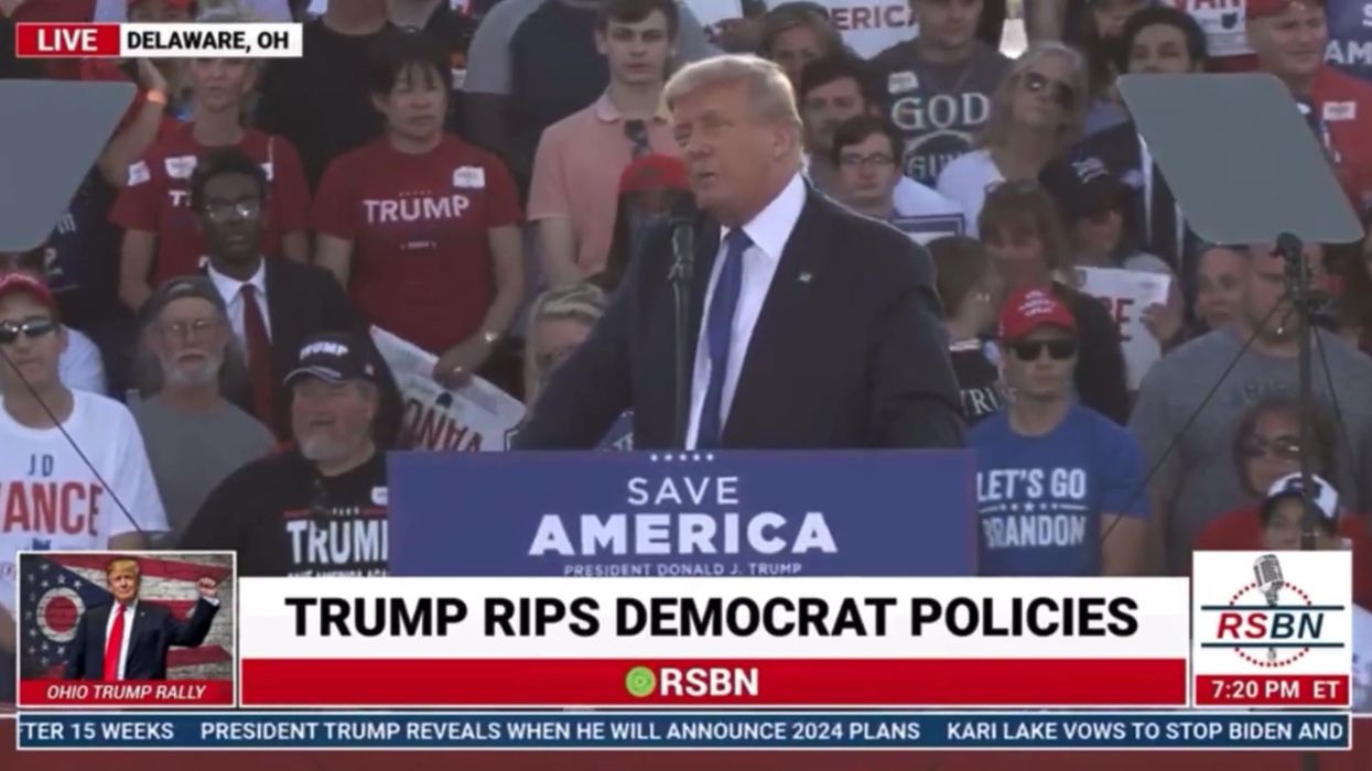 Donald Trump brags about being ‘much smarter than radical left maniacs’ in bizarre speech