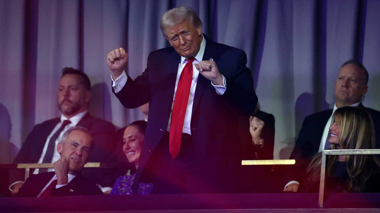 Watch Donald Trump doing his signature dance at FIFA World Cup draw to Village People's YMCA