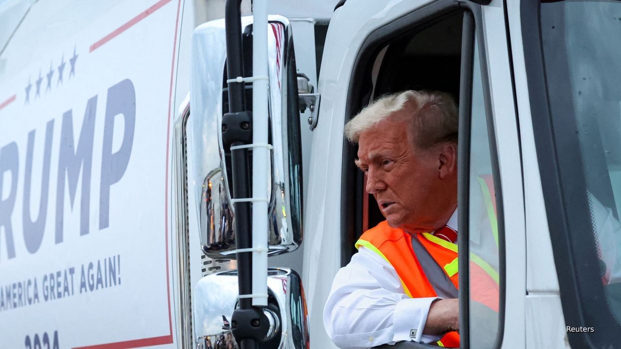 Statues mocking Donald Trump have appeared randomly across the US