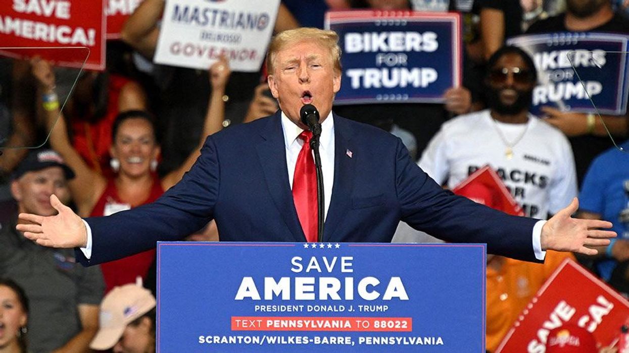 Trump brands Biden an 'enemy of the state' in sinister speech