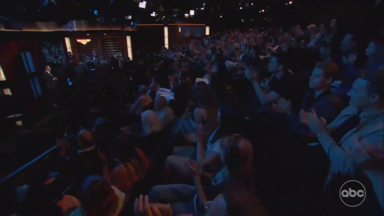 Trump ‘can’t take a joke’ says Jimmy Kimmel on return to Disney