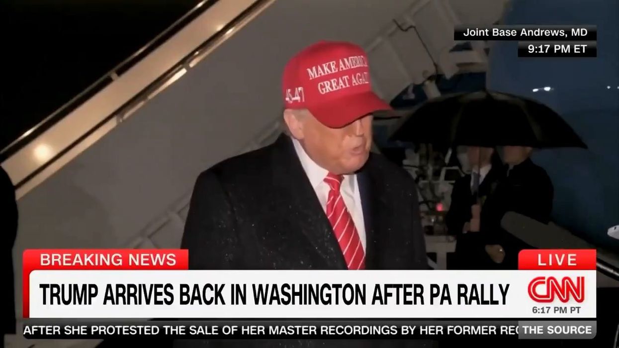 Trump hits back at biographer over claims he got 'rejected from Harvard'