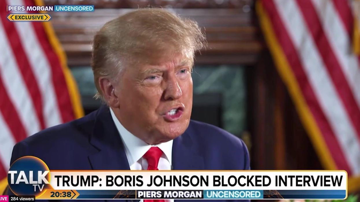 Donald Trump says Boris Johnson told him to cancel Piers Morgan interview