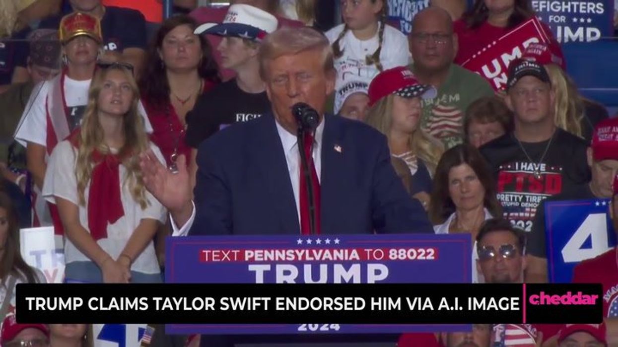 Can Taylor Swift sue Donald Trump for using AI images of her in election campaign?