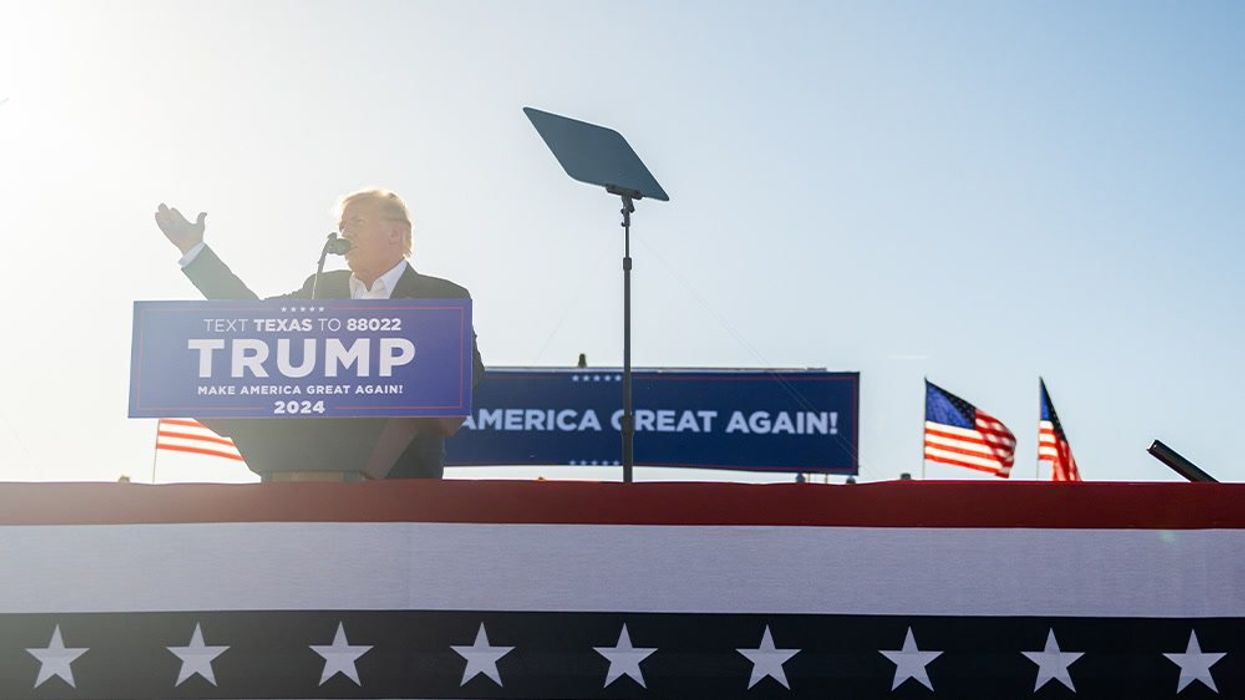 Trump did an impression of DeSantis ‘begging’ – and his own supporters fell silent