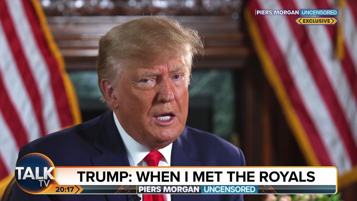 Trump claims the Queen and Camilla were competing for his attention when he visited Palace in 2019