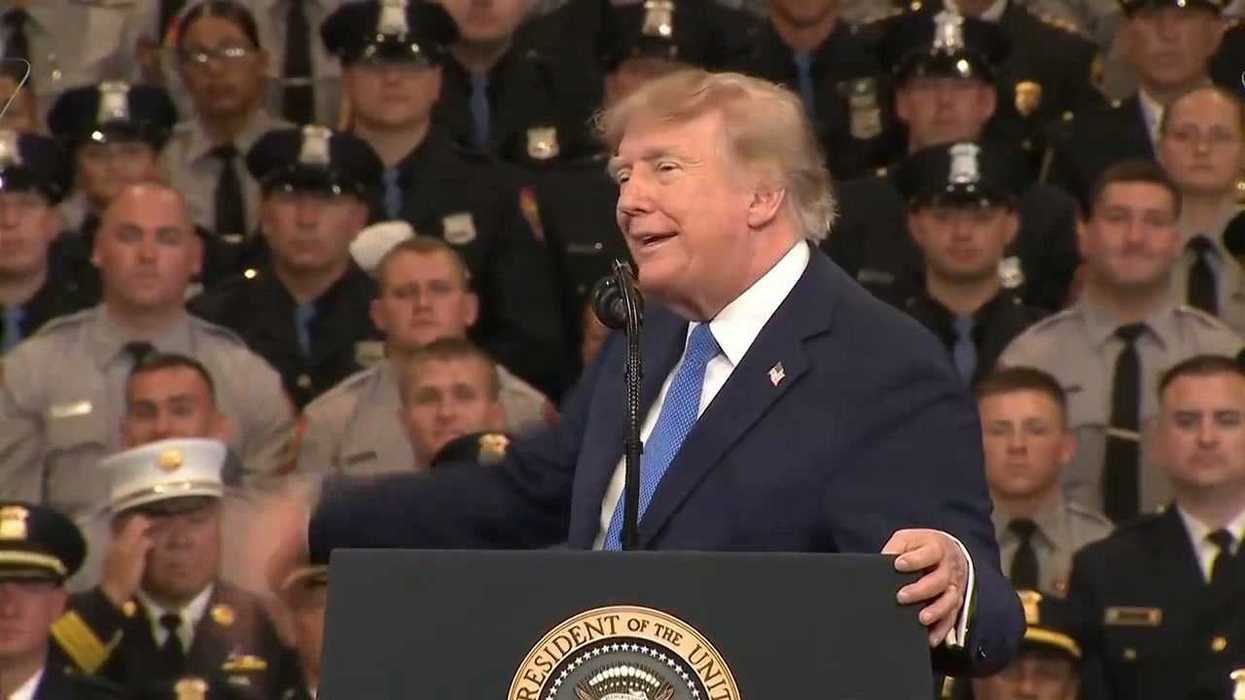 Trump bizarrely says ‘young beautiful girls’ come to White House and thank him