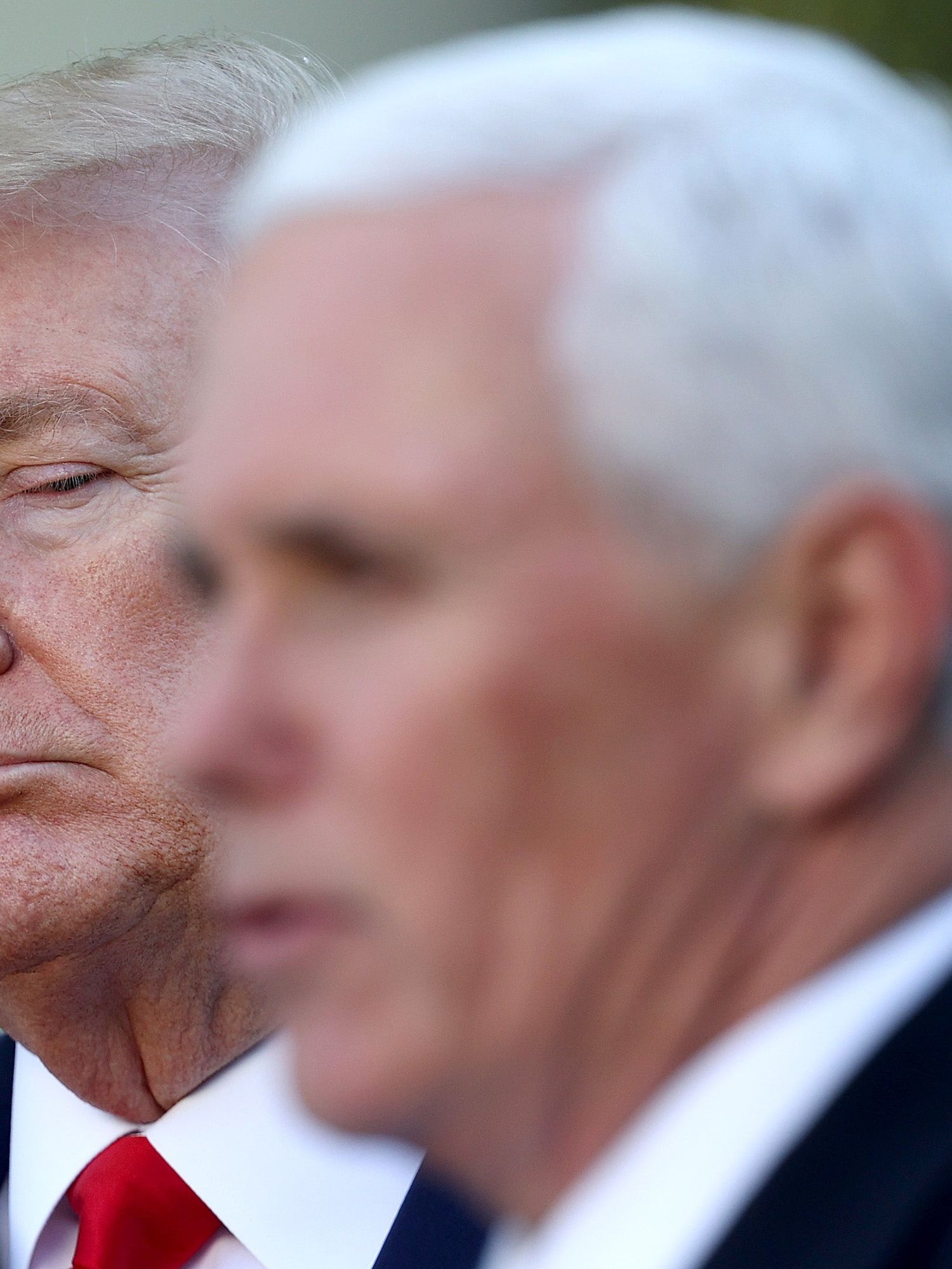 Trump defends chants of “Hang Mike Pence.”