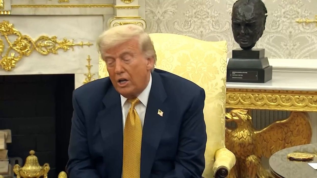 Reaction as it's claimed the Justice Department told Donald Trump his name is in the Epstein files
