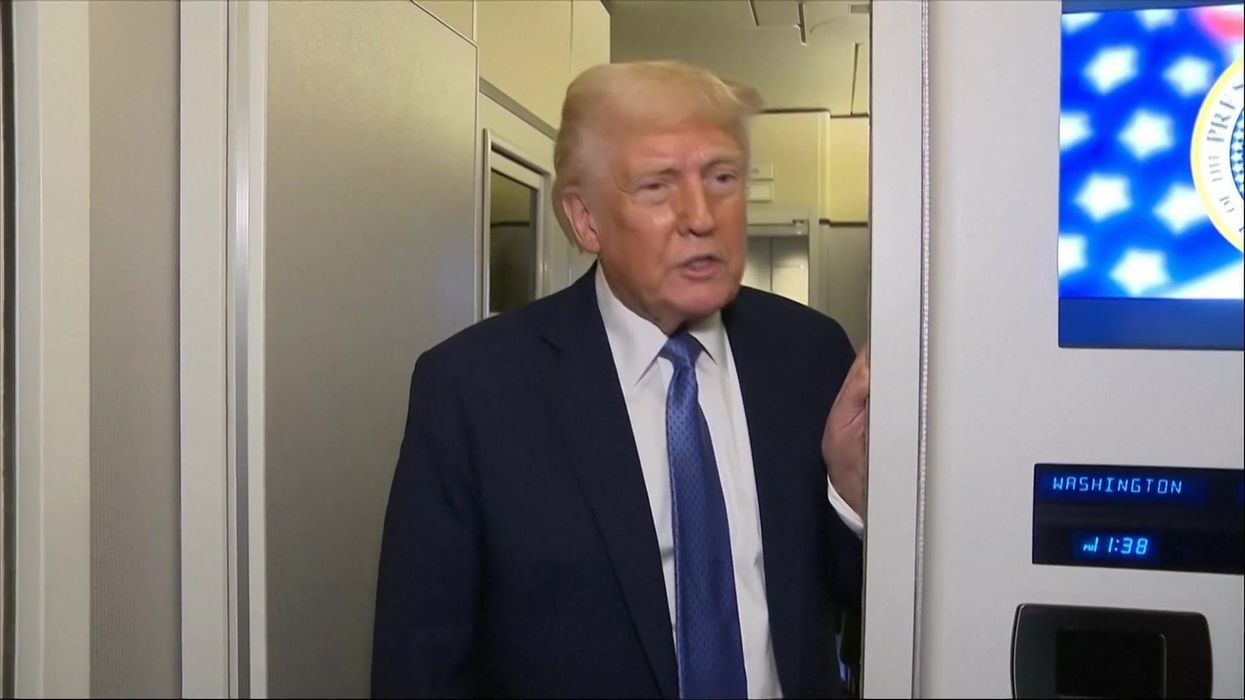 Donald Trump mocked for being 'babysitter' for Elon Musk's son X