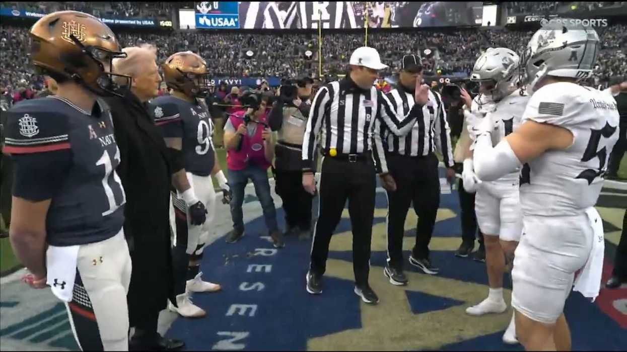 Trump ridiculed over coin toss at Army-Navy football game: ‘One of the worst I’ve seen’