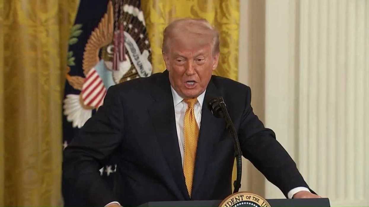 People think Trump told on himself with this blatantly obvious clarification: 'He didn’t know what it meant'