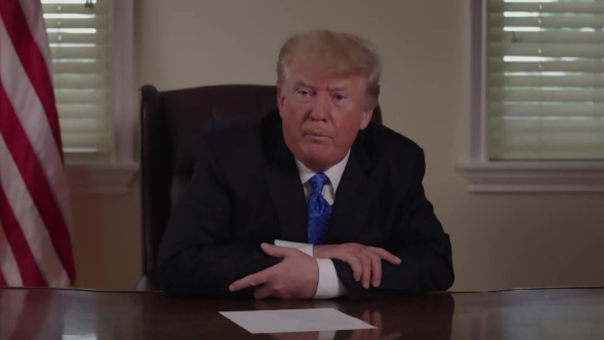 Trump finally admits on camera that he didn't win the election